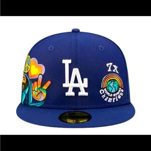 Dodgers Groovy Fitted Hat